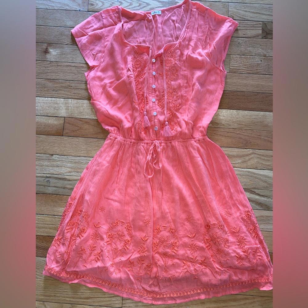 Hollister Embroidered Dress